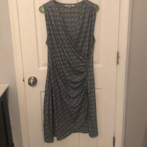 Blue Expected by Lilac Maternity Dress Size Large